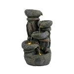 Purskkaev "Dekoratiivne v&auml;lipurskkaev", 29.5 cm x 22.5 cm x 50.5 cm, pruun v./hall v.