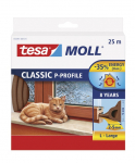 Tihenduslint akna tihendamiseks/uksepragude tihendamiseks Tesa, 25 m x 9 mm