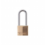 Riputatav ukselukk Masterlock Stand 140EURDLH, kuldne v., 40 mm