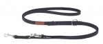 Koera rihm Amiplay Lincoln, must, 1-2m x 1.5cm