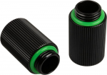 &Uuml;hendus BitsPower Touchaqua extension 1/4", 2.5 cm, must/roheline, 2 tk