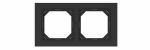 Kahene raam Vilma QR1000 FIT LINE, matt must v.