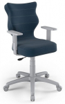Laste t&ouml;&ouml;tool Duo VT24 Size 5, 40 x 40 x 86 - 99 cm, hall v./s&uuml;gavsinine v.
