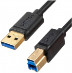 Kaabel Unitek USB - USB-B C14095BK-2M USB, USB-B, 2 m, must v.