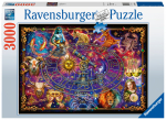 Pusle Ravensburger Star Signs 167180V, 121 cm x 80 cm, 3000 tk, mitmev&auml;rviline