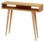 Konsoollaud Kalune Design Ottoke, tamm v./valge v., 100 cm x 30 cm x 83.6 cm