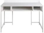 Kirjutuslaud Kalune Design Tumata 541HDL1121, 119.5 cm x 62 cm, 65.2 cm, valge v.