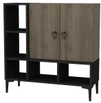 Kapp Kalune Design Platin 322RTC1501, must v./p&auml;hklipuu v., 35 cm x 100 cm x 100 cm
