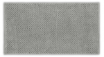 Vannir&auml;tik Foutastic Chevron, hall, 33 cm x 33 cm