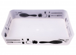 Karp Splendid Makeup, valge/must, 25.2 cm x 5 cm x 16.6 cm