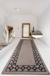 Koridorivaip Conceptum Hypnose Bague 286CHL6763, must/beež, 120 cm x 80 cm
