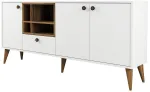 Kummut Kalune Design Napoli 845HCT5337, valge v., 81 cm x 180 cm x 35 cm