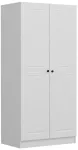 Riidekapp Kalune Design Kale Mebran 506MNR2150, valge v., 90 cm x 52 cm x 190 cm