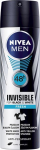 Meeste deodorant Nivea Invisible Fresh, 150 ml
