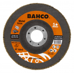 Lihvimisketas Bahco INOX+Fe P60, 125 mm