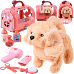 M&auml;nguloom koer JD Toys Grooming Pet Cage, pruun v./roosa v.