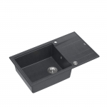K&ouml;&ouml;givalamu Quadron Evan 136 XL, graniit, 86 cm x 50 cm x 21 cm, must v./roostevaba teras v./hall v.