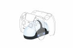 Laadimisalus Nacon Dual Charger Dualsense, valge v./must v.