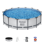 Bassein, raamiga Bestway SteelPro Max 56950, valge v., 427 x 107 cm
