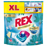 Pesukapslid Rex Almond Oil White, 36 tk
