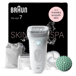 Epilaator Braun Silk&bull;&eacute;pil 7 SkinSpa SE7-081, valge v.