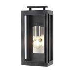 &Otilde;ue seinavalgusti Quintiesse Sutcliffe S, 60W, E27, IP44, must v., 17.8 cm x 35.5 cm