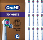 Elektrilise hambaharja otsik Braun 3D White, valge v., 12 tk