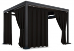 Paviljoni kardin ZMOT-11, 155 x 250 cm, must v.