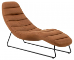 Tugitool Chaplin Kentucky 9, pruun v., 156 cm x 63 cm x 86 cm