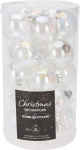 J&otilde;ulupuu ehe Christmas ARB104070, l&auml;bipaistev v., 6 cm, klaas, 20 tk