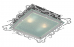 Valgusti plafoon Candellux Lighting Casablanca, E27, 2 x 60 W, must v.