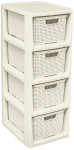 Vanniriiul Branq Rattan, 29.5 cm x 65 cm x 24 cm, ecru