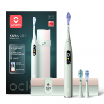 Elektriline hambahari koos peade ja korpusega Oclean X Ultra 20 S, roheline v.