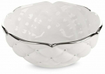 Kauss Adore 02, valge v./h&otilde;be v., 25 cm