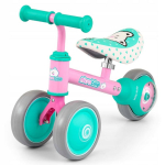 Tasakaaluratas, laste Milly Mally Micro Plus Cat, roheline v./roosa v., 6"