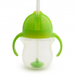 Pudel silikoonk&otilde;rrega Munchkin 01225602, 207 ml, 6+ kuud, plastik, roheline