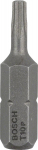 Kruvikeeraja otsikute komplekt Bosch Extra Hard, T10, 25 mm, 1/4"