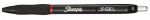 Geelpliiats Sharpie S-GEL, must, 0.7 mm