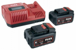 Aku ja laadija komplekt FLEX P-SET 55R, 12 V, li-ion, 5000 mAh
