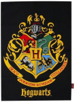 K&ouml;&ouml;gir&auml;tik Harry Potter Hogwarts Crest, must v./kollane v., 65 cm x 45 cm