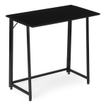 Kokkupandav kirjutuslaud ModernHome Loft Style, 80 cm x 45 cm, 76 cm, must v.