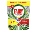 N&otilde;udepesumasina kapslid Fairy Platinum Plus, 40 tk
