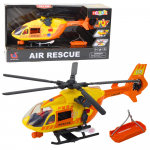 M&auml;nguhelikopter Lean Toys Air Rescue, 1:12, kollane v./oranž v.