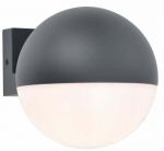 &Otilde;ue seinavalgusti Lutec Looma, 25W, E27, IP54, tumehall v., 15 cm x 15 cm