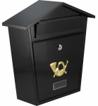 Postkast Vorel 78580, pruun v./must v., 10.5 cm x 32 cm x 38 cm