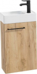 Vannitoakapp valamuga Smarty 1D, craft gold v., 21 cm x 39 cm x 60 cm