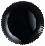 Taldrik magustoidu Luminarc Bloom Black, 19 cm x 19 cm, must v.