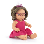 Nukk Miniland My Friends & Me Caucasian, 38 cm, roosa v.