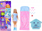 Nukk aksessuaaridega Mattel Sleepover Reveal JMR88, 28 cm, helesinine v.