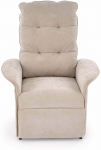 Allalastava seljatoega tugitoolid Leisure Furniture Naxos, beež v., 85 cm x 85 cm x 104 cm